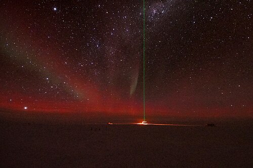 Misure Lidar da un'installazione nel Dome C, Antartide (Paride Legovini)