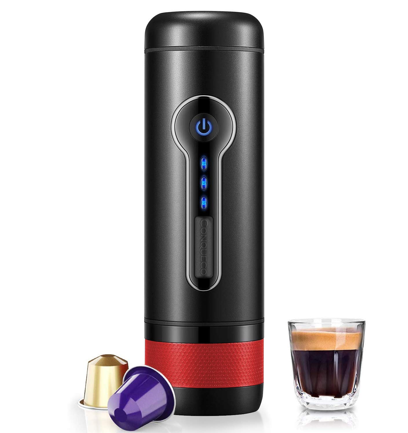 CONQUECO Portable Espresso Maker Travel 