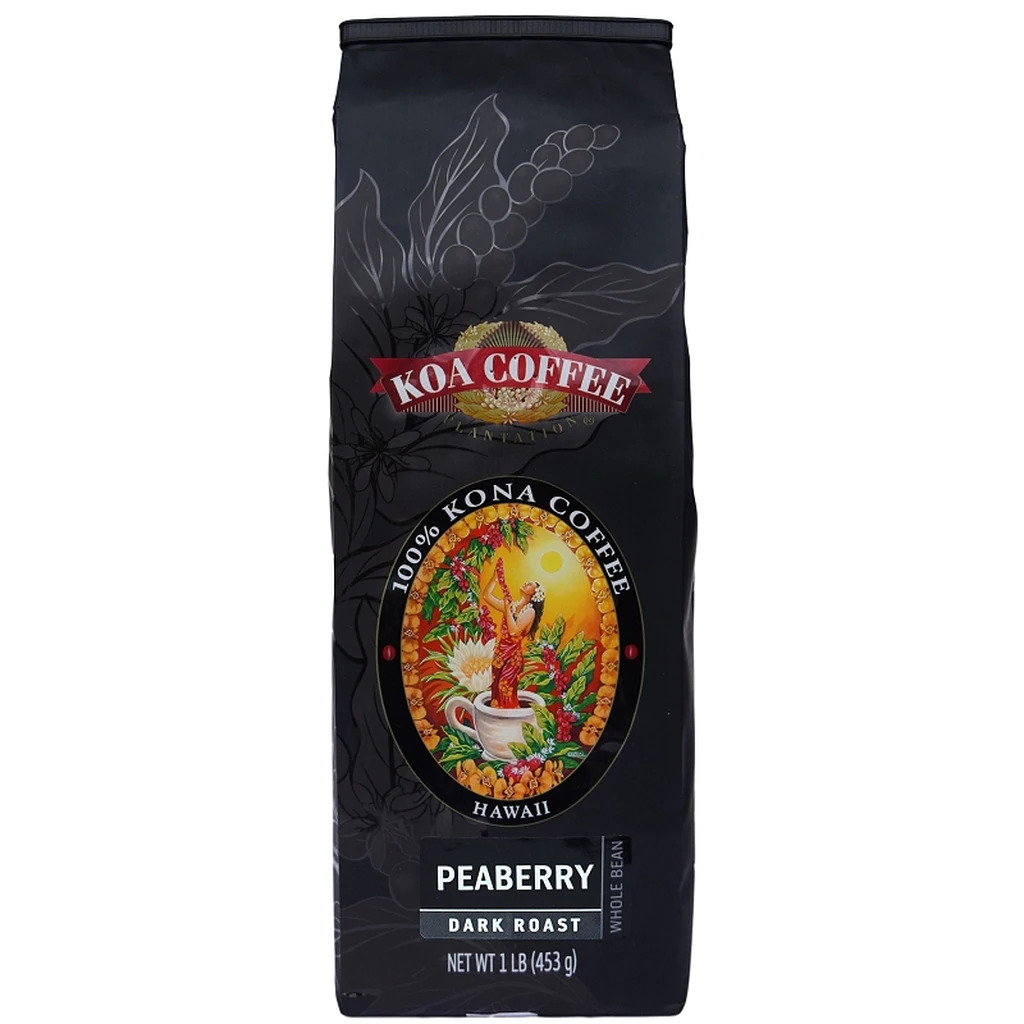 Koa-Coffee-Peaberry-Kona-Dark-Roast Koa Coffee Peaberry Kona Dark Roast