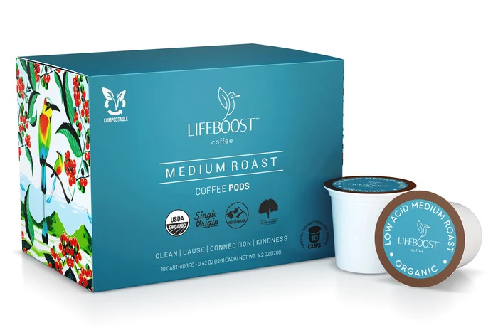 Lifeboost K-cup coffee Lifeboost K-cup coffee