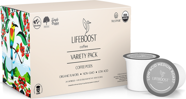Lifeboost K-cup coffee Lifeboost K-cup coffee